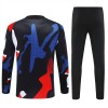 Manchester United Sudadera De Entrenamiento 2024-25 Cuarto-Cremallera Negra
